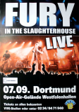 FURY IN THE SLAUGHTERHOUSE - 2007 - In Concert Tour - Poster - Dortmund