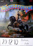 MOLLY HATCHET - 2010 - In Concert - Justice World Tour - Poster - Bochum