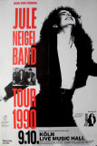 JULE NEIGEL BAND - 1990 - In Concert - Wilde Welt Tour - Poster - Kln