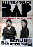 BAP - NIEDECKEN - 2016 - In Concert - Lebenslnglich Tour- Poster - Berlin