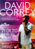 CORREY, DAVID - 2020 - In Concert - Urbanrock Live Tour - Poster - Berlin