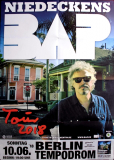 BAP - NIEDECKEN - 2018 - Pakat - In Concert Tour- Poster - Berlin