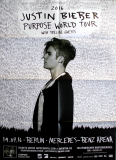 BIEBER, JUSTIN - 2016 - Live In Concert - Purpose World Tour - Poster - Berlin