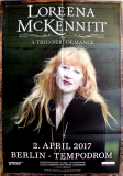McKENNITT, LOREENA - 2017 - In Concert - A Trio... Tour - Poster - Berlin