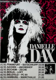 DANIELLE DAX - 1987 - Live In Concert - Inky Bloaters Tour - Poster
