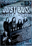 DUST BOLD - 2019 - Plakat - In Concert - Trapped in Chaos Tour - Poster