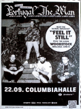 PORTUGAL THE MAN - 2016 - In Concert - Woodstock Tour - Poster - Berlin