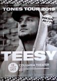 TEESY - 2019 - Plakat - Live In Concert - Tones Tour - Poster - Berlin