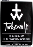 TURBOWOLF - 2015 - Plakat - In Concert - Two Hands Tour - Poster