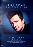 ASTLEY, RICK - 2019 - Promotion - Plakat - The Best of Me - Poster