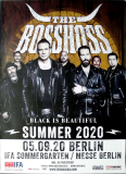 BOSSHOSS - 2020 - Live In Concert - Black Is Beautiful Tour - Poster - Berlin