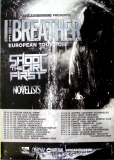 BREATHER,THE - 2014 - In Concert - Shoot the Girl First - Europen Tour - Poster