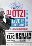DJ �TZI - 2018 - Plakat - In Concert - Gipfeltreffen Tour - Poster - Berlin