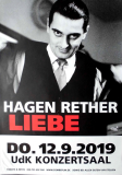 RETHER, HAGEN - 2019 - Plakat - In Concert - Liebe Tour - Poster - Berlin