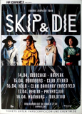 SKIP & DIE - 2015 - Plakat - In Concert - Cosmic Serpents Tour - Poster