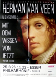 VAN VEEN, HERMAN - 2022 - In Concert - Mit dem Wissen... Tour - Poster - Essen