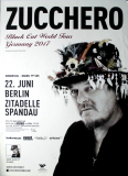 ZUCCHERO - 2017 - Plakat - In Concert - Black Cat Tour - Poster - Berlin