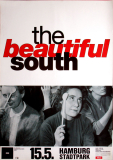 BEAUTIFUL SOUTH - 1992 - Plakat - In Concert - 0898 Tour - Poster - Hamburg
