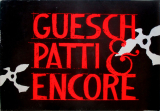 PATTI, GUESCH - 1990 - Plakat - Encore - In Concert Tour - Poster