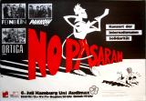 NO PASARAN - 1985 - Pankow - Feinbein - In Concert - Poster - Hamburg
