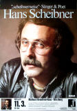 SCHEIBNER, HANS - 1981 - In Concert - Scheibnerweise Tour Poster - Wrzburg