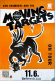 MOVING TARGETS - 1991 - Plakat - In Concert Tour - Poster - Bremen