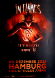 IN FLAMES - 2022 - At the Gates - Live In Concert Tour - Poster - Hamburg