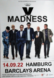 MADNESS - 2022 - Plakat - Live In Concert Tour - Poster - Hamburg