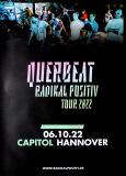 OUERBEAT - 2022 - In Concert - Radikal Positiv Tour - Poster - Hannover