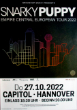 SNARKY PUPPY - 2022 - In Concert - Empire Central Tour - Poster - Hannover