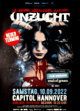 UNZUCHT - 2022 - In Concert - Jubilums Konzert Tour - Poster - Hannover
