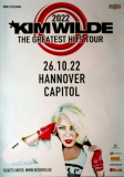 WILDE, KIM - 2022 - In Concert - Greatest Hits Tour - Poster - Hannover