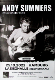 SUMMERS, ANDY - THE POLICE - 2022 - In Concert Tour - Poster - Hamburg