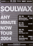 SOULWAX - 2004 - In Concert - ...any minute now Tour - Poster