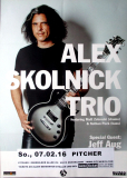 ALEX SKOLNICK TRIO - 2016 - Plakat - In Concert Tour - Poster - Dsseldorf