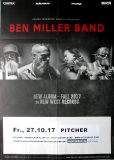 BEN MILLER BAND - 2017 - Plakat - In Concert Tour - Poster - Dsseldorf