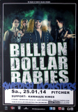 BILLION DOLLAR BABIES - 2015 - Plakat - In Concert Tour - Poster - Dsseldorf