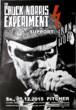 CHUCK NORRIS EXPERIMENT - 2015 - Plakat - In Concert - Poster - Dsseldorf