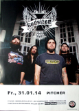 GODSIZED - 2014 - Plakat - In Concert Tour - Poster - Dsseldorf - A