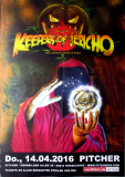 KEEPERS OF JERICHO - 2016 - Tribute to Helloween - Concert - Poster - D�sseldorf