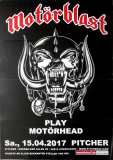 MOT�RBLAST - 2017 - Tribute to Mot�rhead - Poster - D�sseldorf