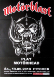 MOTRBLAST - 2018 - Tribute to Motrhead - Poster - Dsseldorf