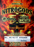 NITROGODS - 2017 - Plakat - In Concert Tour - Poster - Dsseldorf