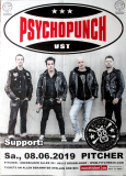 PSYCHOPUNCH VST - 2019 - Plakat - In Concert Tour - Poster - Dsseldorf