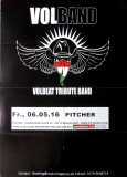 VOLBAND - 2016 - Tribute to VOLBEAT - In Concert - Poster - Dsseldorf