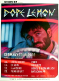 DOPE LEMON - 2022 - Plakat - In Concert - Germany Tour - Poster