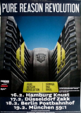 PURE REASON REVOLUTION - 2010 - In Concert - Hammer and Anvil Tour - Poster