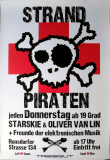STRANDPIRATEN - 202X - Freunde der Elektronischen Musik - Poster - Dsseldorf