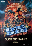 BOSSHOSS - 2023 - In Concert - Electric Horsemen Tour - Poster - Hamburg