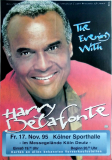 BELAFONTE, HARRY - 1995 - Plakat - In Concert Tour - Poster - K�ln